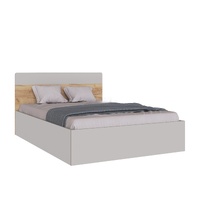 Кровать 1.6 Вегас Ортопед на опорах Кашемир/Дуб крафт золотой