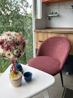 Стул Соло Ultra Berry каркас черный